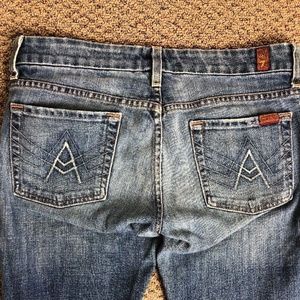 7 For All Mankind A Pocket Jeans 28 X 31